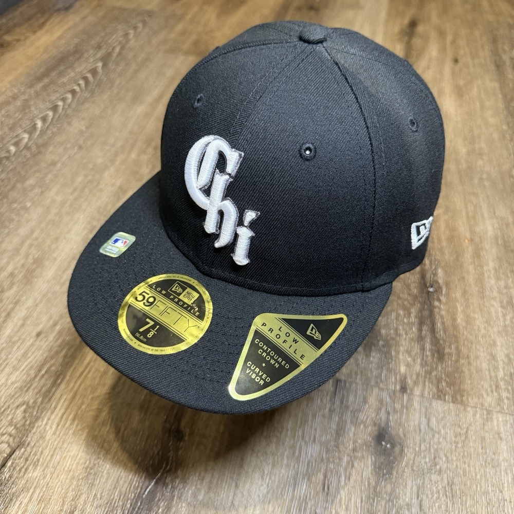 Chicago White Sox Hat New Era Cap 7 1/8 Low Profile City Connect '21 Old English